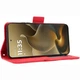 Чехол-книжка с карманами Deexe Wallet Stand для Motorola Edge 70 Pro - Red - изображение 6