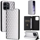 Чехол Deexe Rhombus Book для OnePlus Nord 6 - Silver - изображение 8