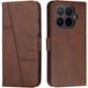 Чехол-книжка с застежкой UniCase Jet Cover для Xiaomi 17T - Brown - изображение 1