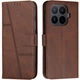 Чехол-книжка с застежкой UniCase Jet Cover для Xiaomi 17T Pro - Brown - изображение 1