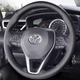 Чохол Обплетення Керма для Toyota Rav-4 / Corolla / Camry 2018-2021 Шкіра (Модельна Викрійка) - изображение 1