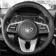 Чохол Обплетення Керма для Kia Sportage 2019-2021 Шкіра (Модельна Викрійка) - изображение 1