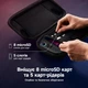 Портативный чехол JSAUX Slim Design для Lenovo Legion Go, Legion Go 2, Legion Go S защита от ударов, царапин, пыли Черный - изображение 2