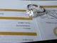 Срібна каблучка з муасанітом 5Ct Розмір 18 Сертифікат (9303) - зображення 13