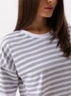 Пижама (футболка + бриджи) женская хлопковая BARWA garments 0399/108 L Серая меланж (2113991083100) - изображение 6