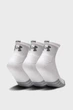 Білі шкарпетки (3 пари) UA Heatgear Quarter Under Armour M 1353262-100 - изображение 2