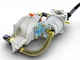 Газовий карбюратор NG/LPG для генератора 2–4 кВт (168F/170F) — газ/бензин, універсальний спарений - зображення 5