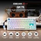 Беспроводная механическая клавиатура CIDOO QK75 White (Tri-Mode / Gasket Mount / Hot-Swap / RGB) - изображение 5