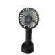 Вентилятор портативний Mini Fan SS-2 Black на акумуляторі з підставкою для телефону - зображення 4