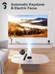 Смарт проектор SOOMFON 1080P с Bluetooth iPhone, Tablet, Laptop, TV Stick, HDMI, USB - изображение 2