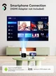 Смарт проектор SOOMFON 1080P с Bluetooth iPhone, Tablet, Laptop, TV Stick, HDMI, USB - изображение 7