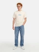Футболка хлопковая длинная мужская Jack & Jones 12295049 S Antique White (5715873940753) - изображение 3