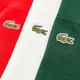 Набор мужских носков высоких хлопковых Lacoste 747613035 43-46 3 пары Зеленый/Красный/Белый (1159863641) - изображение 4