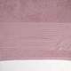 Банний рушник Вафельний Бордюр GM Textile 70х140см 500г/м2 (Пудра) - зображення 2