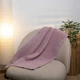 Банний рушник Вафельний Бордюр GM Textile 70х140см 500г/м2 (Пудра) - зображення 5