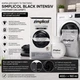 Фарба для одягу та текстилю Simplicol Black Intensiv (чорний оксамит) 400 г + 150 ml рідкий барвник - изображение 3