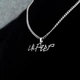 Подвеска кулон на шею лил пип цепочка LiLPeeP от украинского производителя из нержавеющей стали на подарок - изображение 5