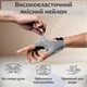 Перчатки для фитнеса и спорта и напульсники комплект для турника тренировок в зале велоспорта мужские женские без пальцев нескользящие дышащие защитные полиэстер Серые 66_7_L_4C - изображение 6