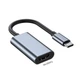 Переходник USB-C to HDMI F USB 3.0 4K60Hz dark gray Dynamode (DM-AD-USB-C-HDMI) - изображение 2