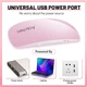 Мини лампа для маникюра Aokitec UV LED 12W , портативная складная лампа для сушки геля и гель-лака от USB - изображение 2