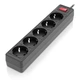 Мережевий фільтр живлення REAL-EL RS-Protect 505, 3m, black (EL122300045) - зображення 2
