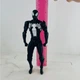 Коллекционная фигурка Spider-Man Symbiote Black Suit 16 см Marvel – статуэтка Человек-паук Симбиот в черном костюме - изображение 8