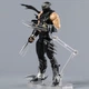 Колекційна екшн-фігурка Ninja Gaiden — Ryu Hayabusa (Рю Хаябуса), Amazing Yamaguchi Revoltech, рухома фігура з аксесуарами, 15 см - зображення 5