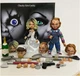 Набор коллекционных экшн-фигурок Чаки и Тиффани Bride of Chucky Ultimate Chucky & Tiffany Action Figures 2-Pack, 10 см - изображение 1