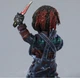 Коллекционная horror-фигурка Обожженный Чаки / Burnt Chucky Child's Play - экшн-кукла Good Guys Killer Doll с ножом, 12,5 см - изображение 10