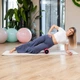 Массажный ролик Actiget EVA 33 x 13 см (валик, роллер) ACT0100 Pink - изображение 2