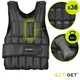 Жилет-утяжелитель для тренировок Actiget 10 кг со сменным весом ACT0122 Black - изображение 5