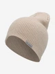 Теплая вязаная шапка бини Columbia с логотипом 1159863890 (Бежевый One size) - изображение 2