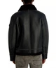 Мужская куртка из экокожи Karl Lagerfeld Paris с искусственным мехом 1159864038 (Черный M) - изображение 2