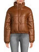 Женская куртка из экокожи GUESS 1159864167 (Коричневый XXL) - изображение 1