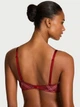 Комплект белья Victoria's Secret бюст и трусики тонг 1159864148 (Красный 36C/L) - изображение 3