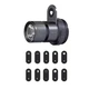 Фонарь проекционный + Mini Spotube 12Вт 20 масок RGB Ra 96+ 3500-7000К SIDANDE Pro 12W L8ES+ - изображение 3