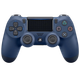 Бездротовий геймпад Sony PlayStation 4 DualShock 4 V2 Midnight Blue Б/В - зображення 1