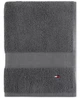 Банний рушник Tommy Hilfiger Modern American Solid Cotton Bath Towel, вугільний, 76*138см - зображення 1