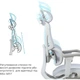 Офисное кресло OfficePro Elite OC950GLB Gray/Light Blue [168052] - изображение 11
