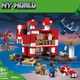 Детский конструктор Майнкрафт Грибный дом-корова с фигурками Minecraft My World The Mushroom House (500 деталей) - изображение 2