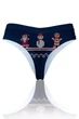 Трусики-стрінги TOTALFIT XP2K10-P12 Christmas Baby XS Блакитний, Рожевий - зображення 2