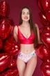 Сліпи TOTALFIT XP1K4-P3 Love Flowers M Рожевий - зображення 4