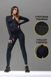 Утеплений комбінезон із пуш-апом сідниць TOTALFIT TF58-TT10 2XL - зображення 1