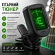 Гитарный тюнер с зажимом, для всех инструментов, черный "P" (76068311) - изображение 1