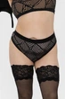 Комплект білизни бралет та стрінги TOTALFIT Black Mirage SET8U-AG10 3XL - изображение 11