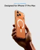 Чохол Spigen Ultra Hybrid MagFit до iPhone 17 Pro Max Clear White (ACS10282) - зображення 8