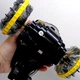 Машина на радиоуправлении 2 вида, амфибия, аккумулятор: 3.7 V, пульт: 2.4 GHz, браслет, подсветка, оборот, режим демонстрации, в коробке (ЖЕЛТЫЙ) MIC 666-803SDA - изображение 4