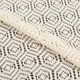 Ткань трикотаж ажур сетка Годо бежевая (190г/м.кв150см пог.м) 193768 - изображение 1