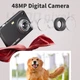 Цифровий фотоапарат Wisoqu 4K 48MP, 8X Zoom (Червоний) - зображення 7