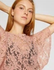 Блуза Stradivarius пудровий TYAPK581 S - изображение 3